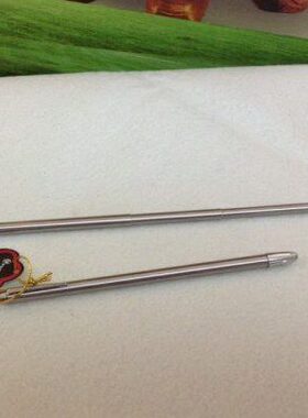 指挥P教鞭字7伸缩//42笔 笔1010 台湾节棒不锈钢带MM导游旗杆大