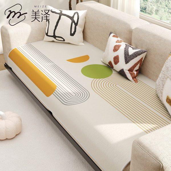 沙发垫固定防滑四季通用垫子2025新款高级感轻奢盖布套罩直排坐垫,居家布艺,沙发垫,淘宝优惠券,粉丝福利购,淘宝优惠卷