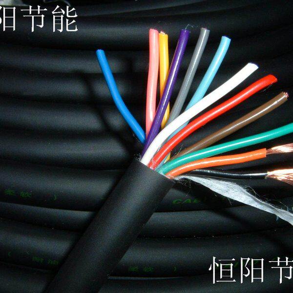 全新12芯1.25平方电缆线1.5 纯铜芯电源线设备电机控制线拖链超软
