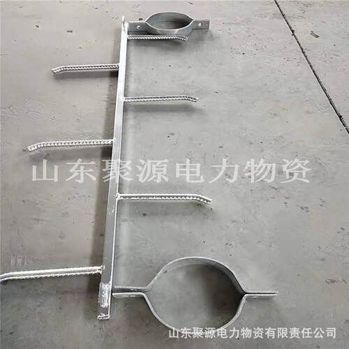 线路检修固定工具抱箍式电杆爬梯圆管方管爬梯