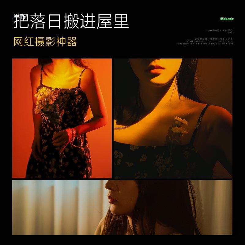 造影造型便携手电筒变焦调色婚礼切片手电筒造影倒影四色摄影其他