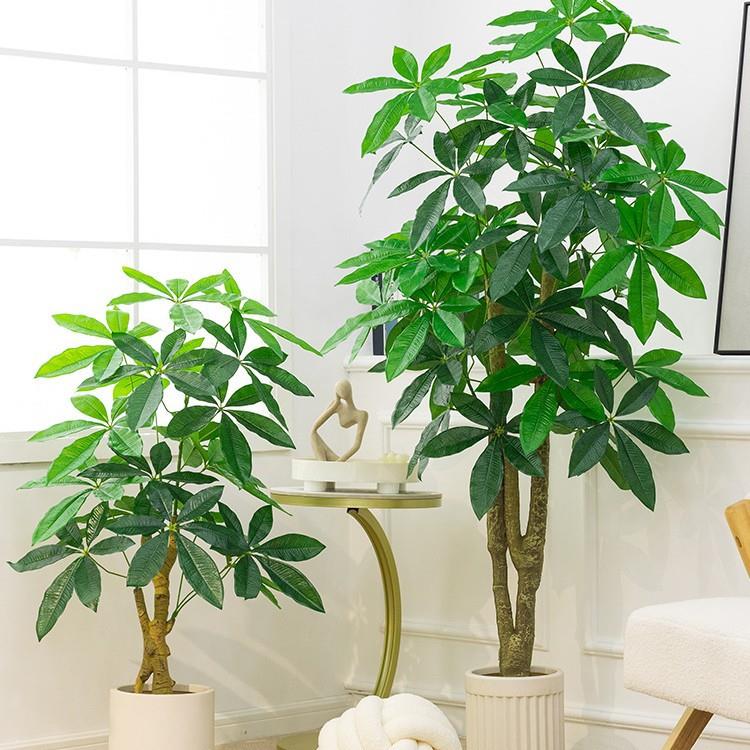 仿真植物盆景假树发财树盆栽大型绿植客厅室内办公室前台装饰摆件