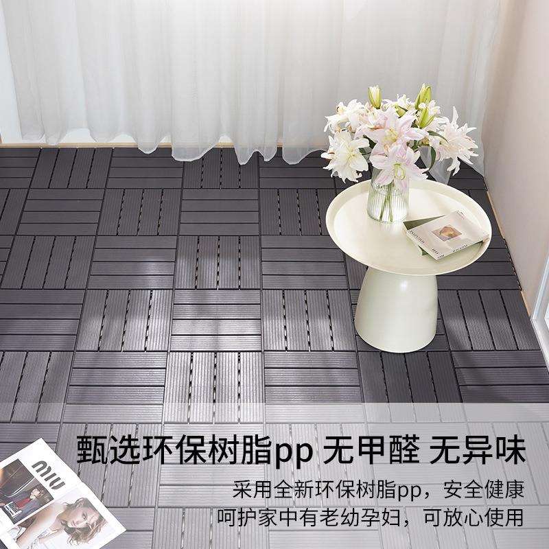 仿塑木木塑地板塑料拼装地板地板户外地板防腐木户外地板塑木地板