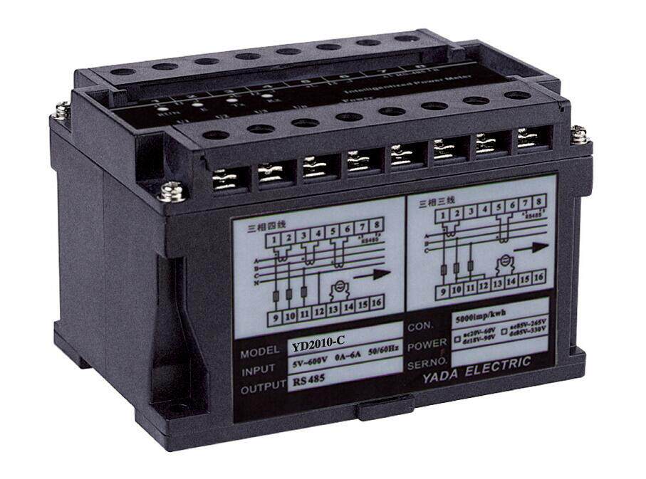 YDE-K1-600V-P1-J1,YDE-K3-600V-P1-J1交流电压电流开关量变送器