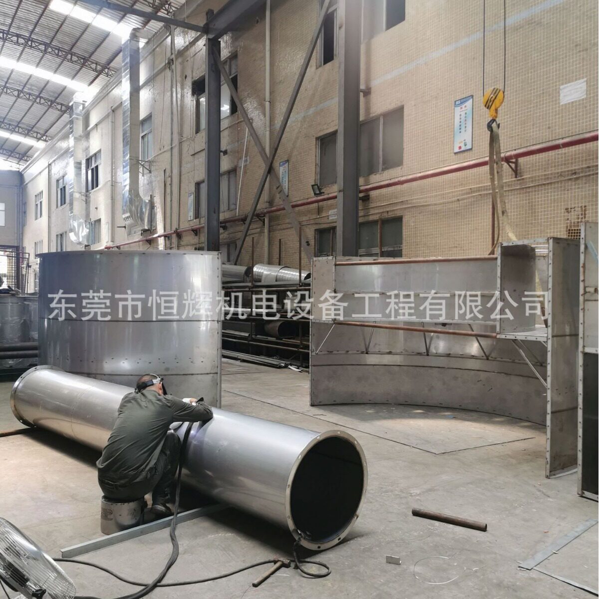 潮州不锈钢排烟排油风管