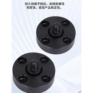 FJUMA紧凑型M5M6M8M10M12M16M20M22外螺纹法兰型浮动接头WHH41