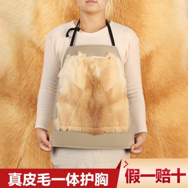 冬季羊毛护肚护胃护胸护腰带真皮暖胃加厚保暖肚兜防寒挡风男女款