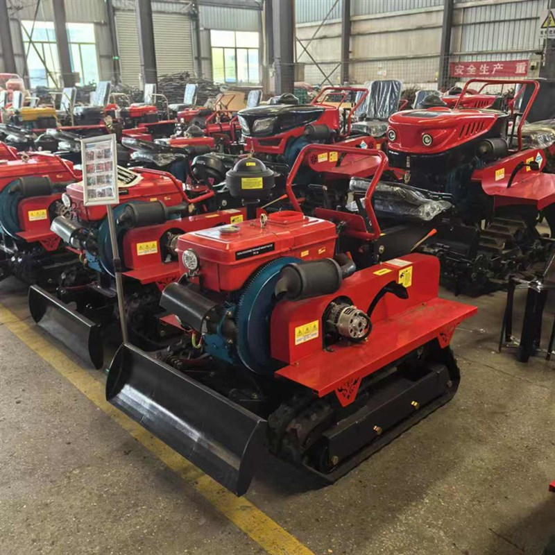 履带式旋耕机柴油田园管理机 多功T能开沟起垄机