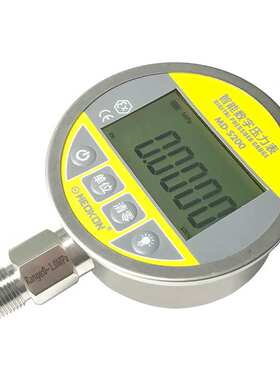 五位智能数显压力表电池气压表数字mmHg油水压表MD-S200