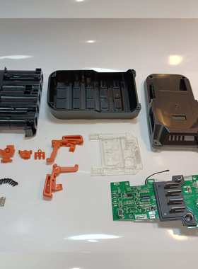 替代AEG RIGID里奇18V工具电池套料L1815R 5芯 21700款4.0AH 带灯