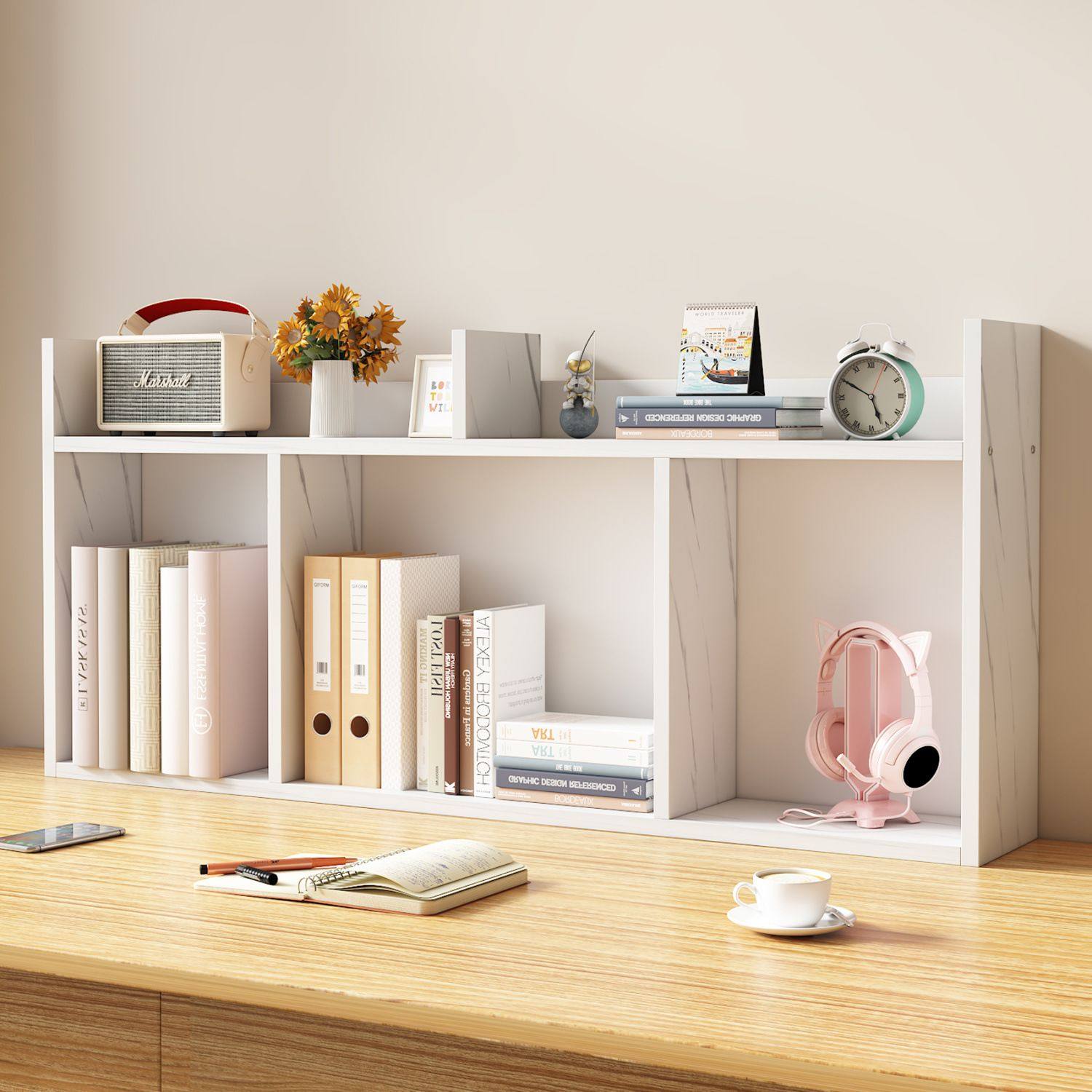 学生书架桌面上办公桌面置物架儿童宿舍收纳架桌上架子小书柜钉制,收纳整理,书桌收纳置物架,淘宝优惠券,粉丝福利购,淘宝优惠卷