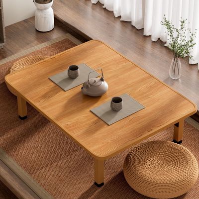 折叠国学桌中式古风飘窗小桌炕桌矮桌简约榻榻米小茶几出租房矮桌