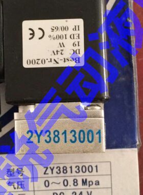 1 1先导活塞阀8Y30020阀 20Z0ZY3220Y先导阀0脉冲阀813813