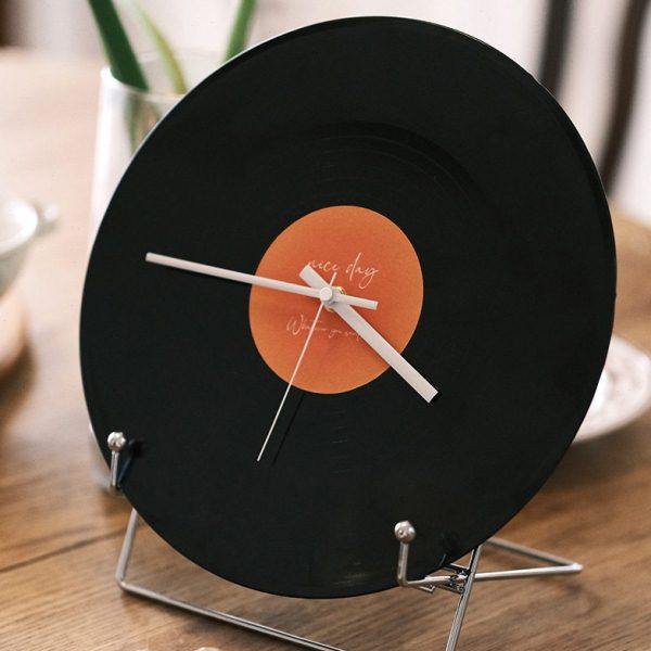 落日黑胶唱片钟摆画复古怀旧座钟挂钟咖啡厅酒吧装饰时钟氛围布置,家居饰品,挂钟,淘宝优惠券,粉丝福利购,淘宝优惠卷