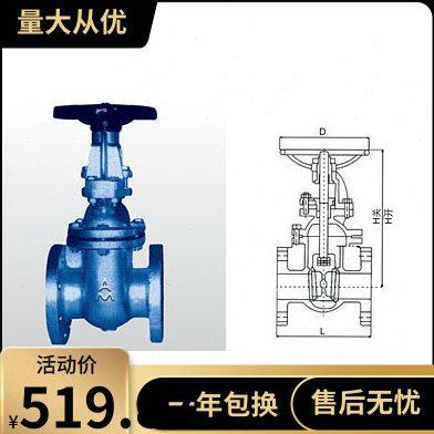 埃美柯6196B铸铁明杆法兰闸阀DN50---DN300