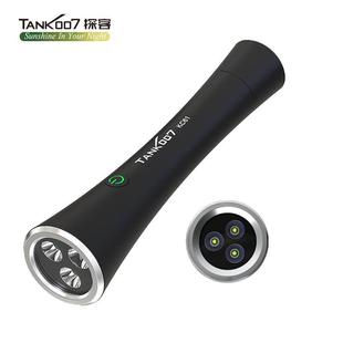 TANK007探客强光户外露营强光led探照灯防水高亮远射家用便携电筒