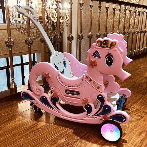 儿童木马摇摇马摇椅多功能小推车男女孩婴儿玩具0-1-3岁宝宝生日