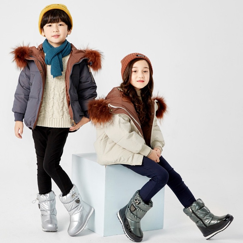 2023新款儿童亲子雪地靴防水防滑男女冬季中筒加厚保暖大码棉鞋,童鞋/婴儿鞋/亲子鞋,雪地靴,淘宝优惠券,粉丝福利购,淘宝优惠卷