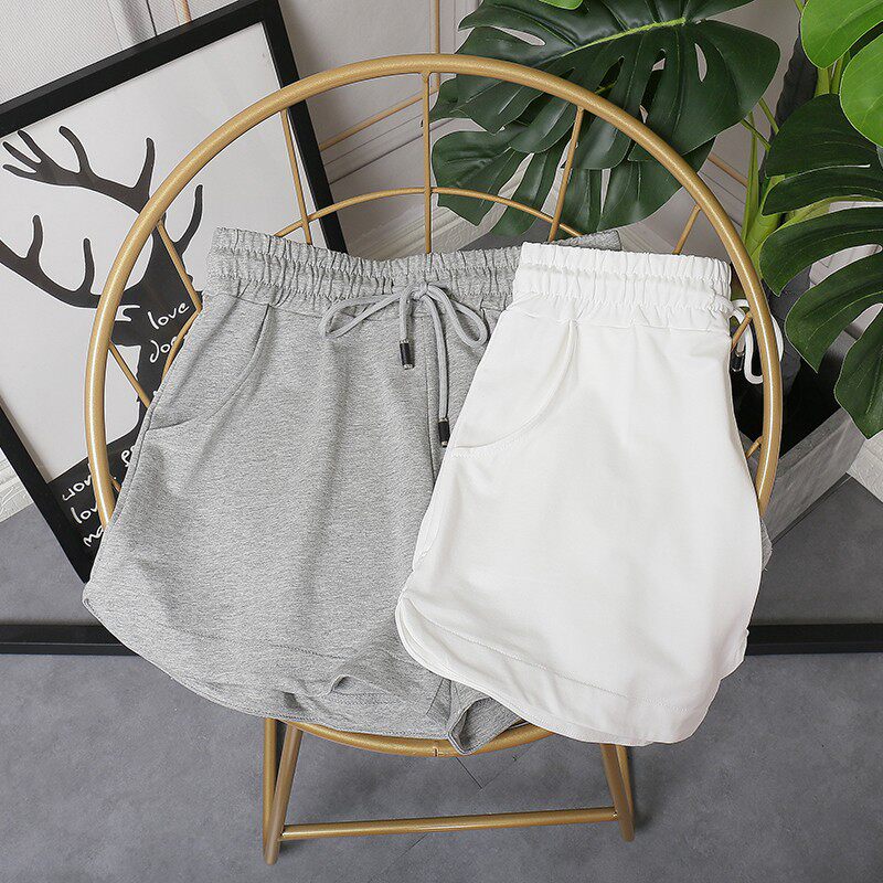 韩版纯棉运动短裤女夏2020年新款宽松薄款外穿家居休闲裤跑步热裤