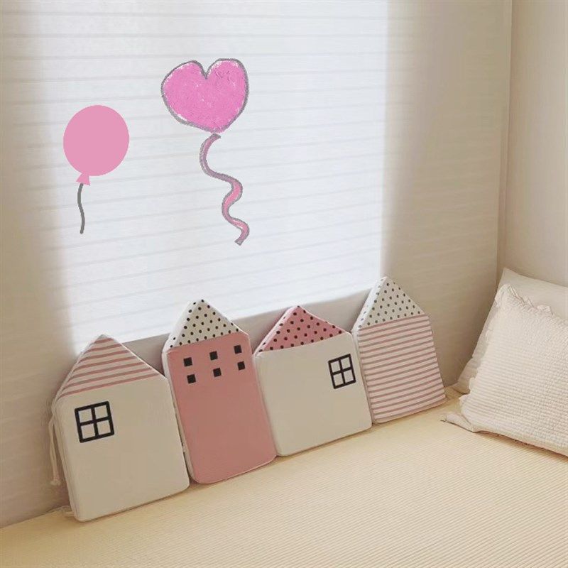 北欧可爱帏围婴幼儿床围软包防撞床头保护靠垫儿童房安全墙壁装饰,婴童用品,床围/床靠,淘宝优惠券,粉丝福利购,淘宝优惠卷