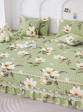 四季通用榻榻米垫子床盖专用农村炕单床单东北土炕夹棉防滑可定制