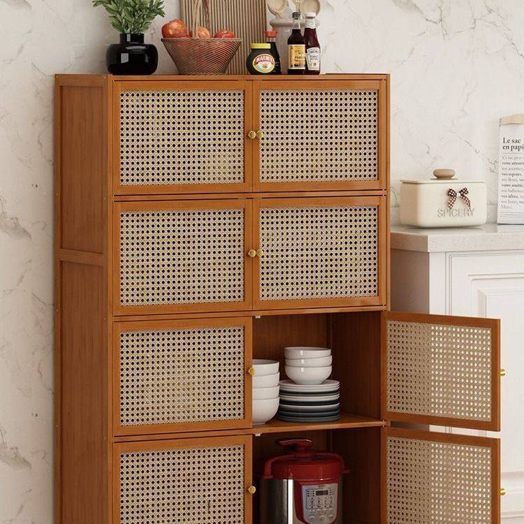 家用橱柜橱柜多层落地加厚橱柜储物柜餐边柜收纳架厨房收纳竹其它,住宅家具,餐边柜,淘宝优惠券,粉丝福利购,淘宝优惠卷