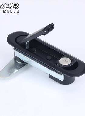 XAX21-A106防水配电箱机柜门锁XAX22弹跳把手锁AB303电表箱平面锁