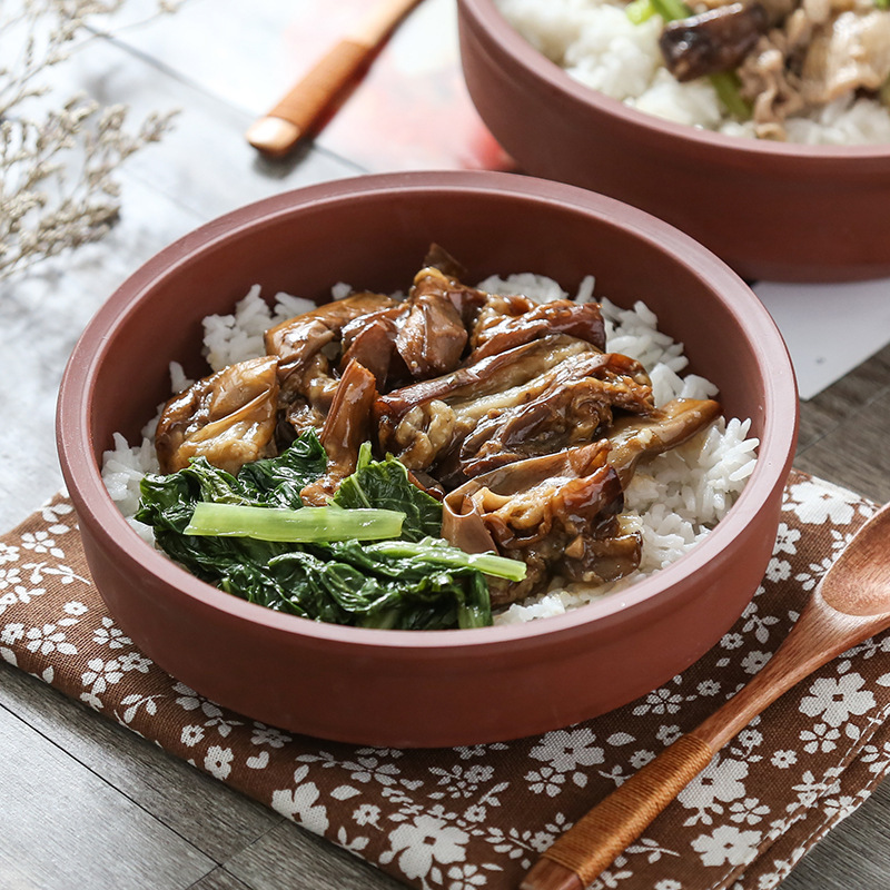 泥碗蒸碗老式家用蒸饭瓦鉢饭鉢z陶瓷蒸菜蒸蛋碗紫砂鉢头泡面土陶