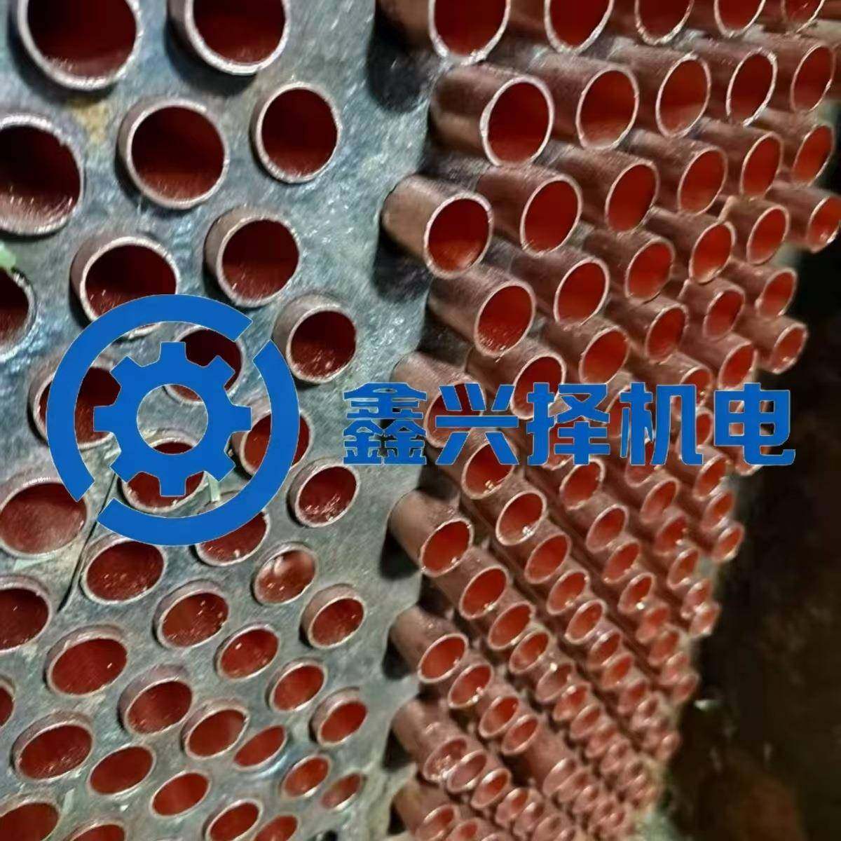 蒸发器冷凝器换热器紫铜铜管螺纹紫铜螺纹管管束更换施工上门安装