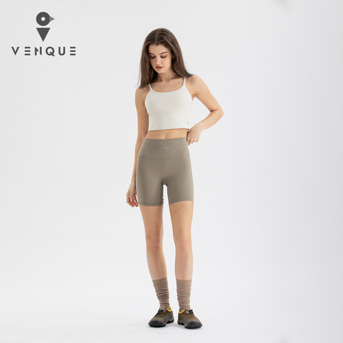 venque/范克紧身瑜伽四分裤