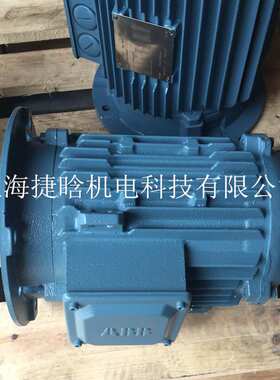 ABB铝壳三相异步电机 M3AA90LD4 IE2 1.5KW 4P B5立式大法兰