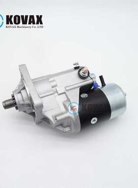 挖掘机发动机启动马达1811001910 6BD1 DB58 24V 11T 4.5KW