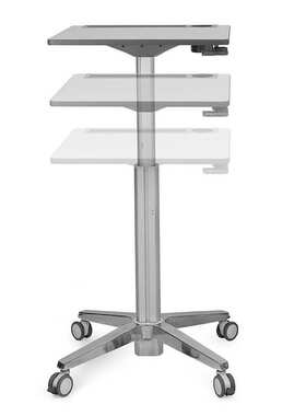 Ergotron爱格升24-547-003移动办公桌升降工作桌职员桌课桌讲桌