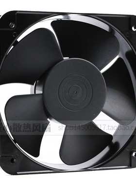 JD-A18060H2BL 220V 0.38A FANEC机柜金属散热风扇耐高温