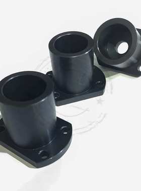 端部安装导向轴支座内固定双切边法兰钢制 GAR21-D16 D20 D25 D30