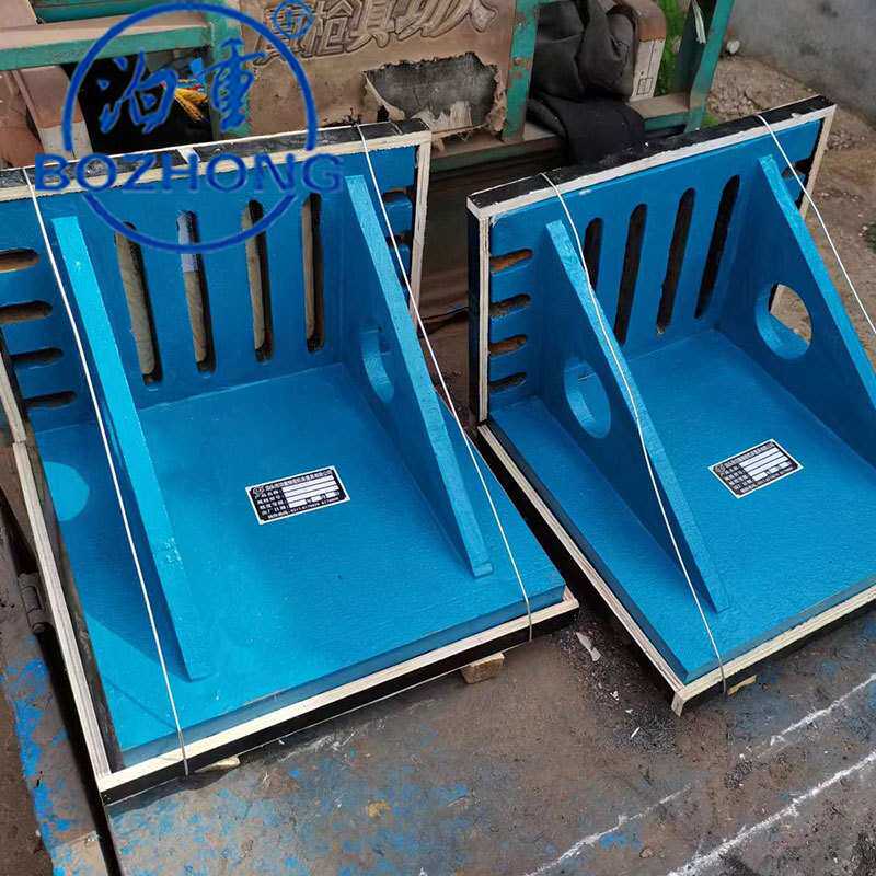 铸铁弯板90度直角靠板加工固定板T型槽镗铣垂直板厂家现货直销