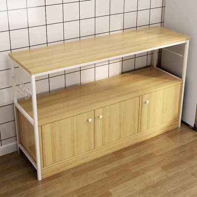 厨房置物架家用货架橱柜多功能收纳灶台架多层微波炉储物柜菜架子