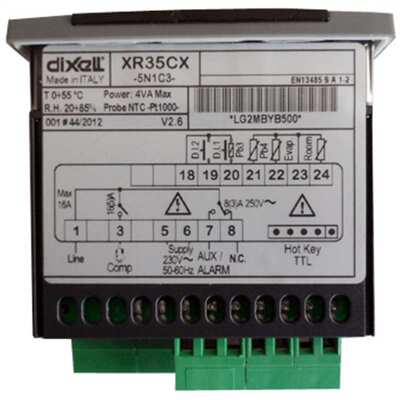 dixell/帝思小精灵Prime-CX电子温控器XR35CX-5N1C3