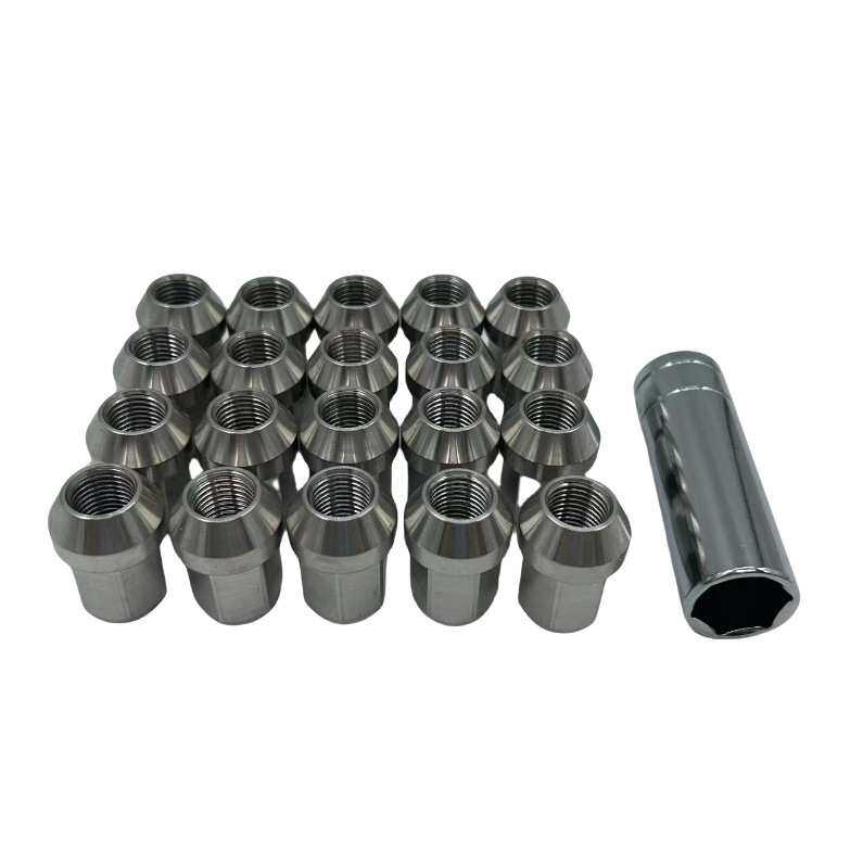 汽车改装轮毂螺母 不锈钢轮胎螺丝 M14*1.5/M12*1.5