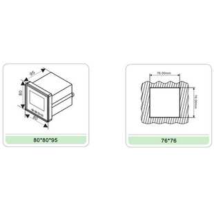电压表 B140S76 数显表 三相电压数显表 源头