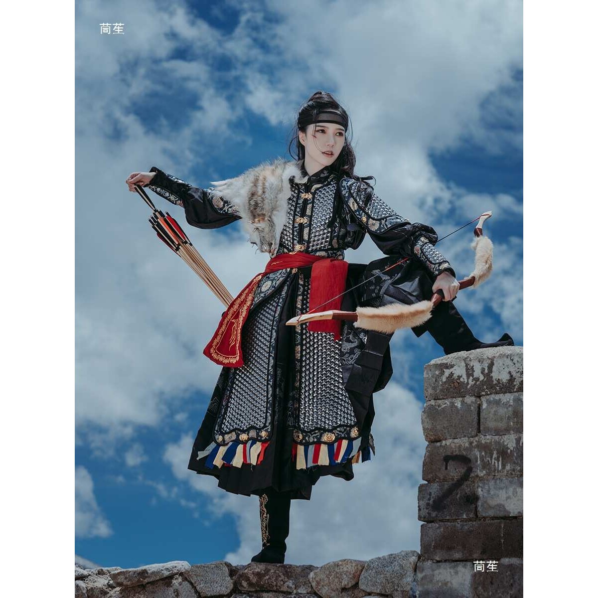 【炼铠】明制锁子直身甲汉服贴里温陈华甲胄铠甲盔甲真人可穿