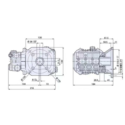 意大利AR进口水泵XM11.17C/XM13.17C/XM15.15C