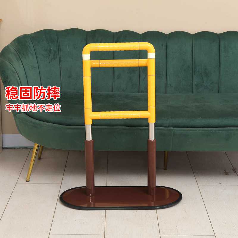 双落地扶手卫生间老人扶手厕所无障碍栏杆扶手助力起身安全栏