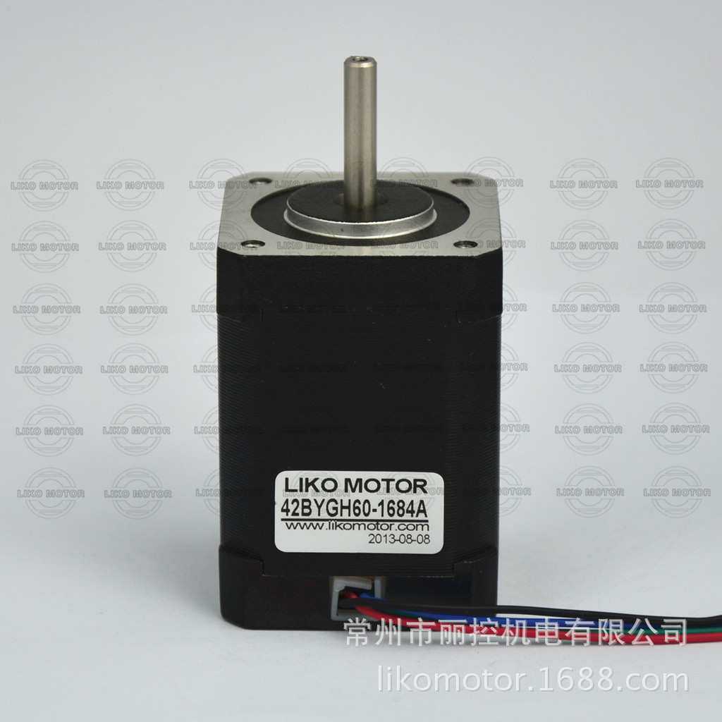 LIKO 42两相步进电机60机身 42BYGH60-1684A现货