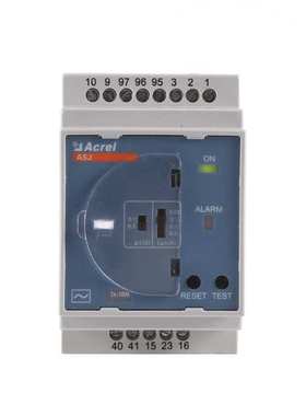 安科瑞剩余电流继电器ASJ10-LD1A 棒状LED指示 不驱动时间设定