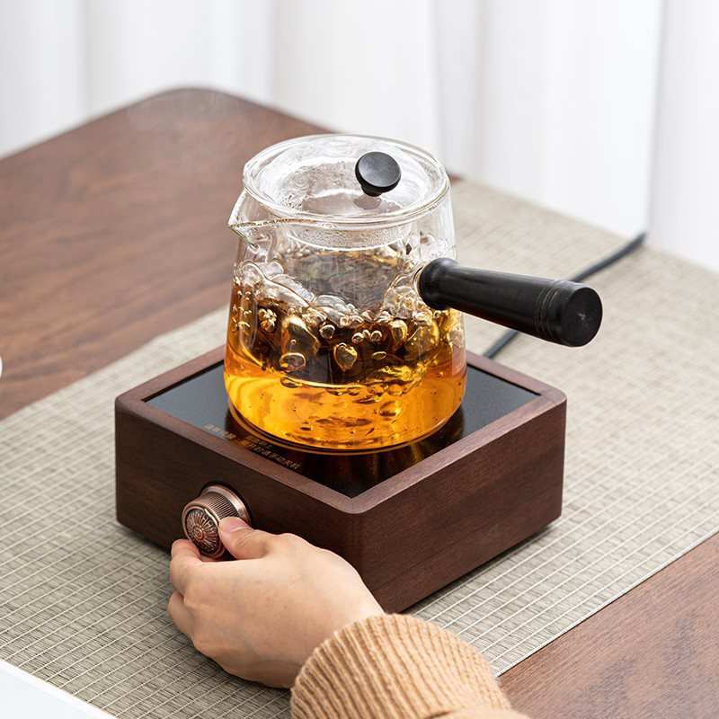 电陶炉家用茶具玻璃泡茶壶过滤烧水壶自动煮茶器小型茶炉套装