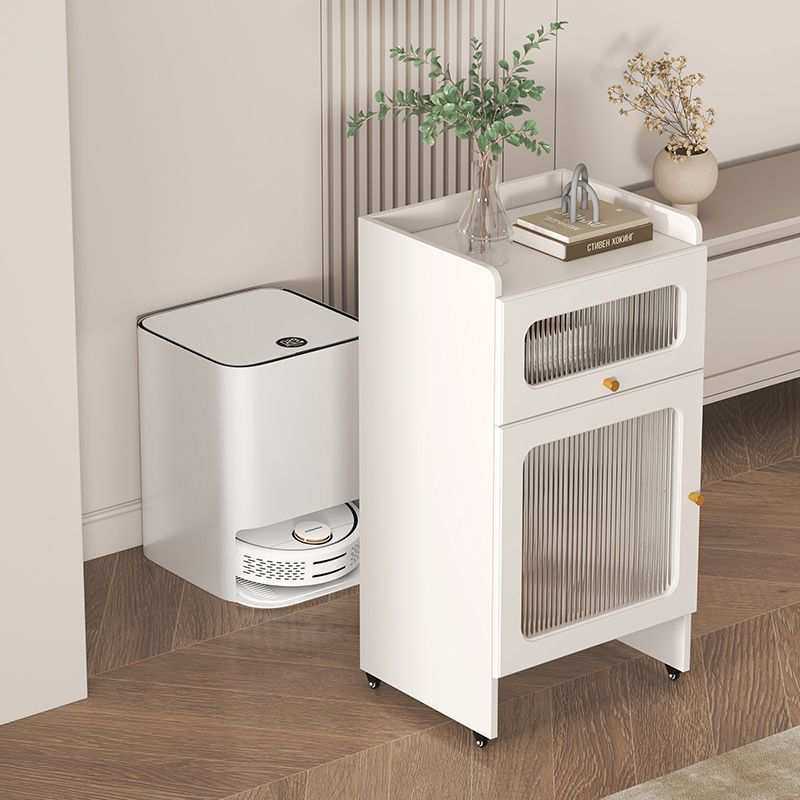 X卛1置物架科沃斯扫地机器人伴侣石头基站架沙发边柜追觅上方柜架