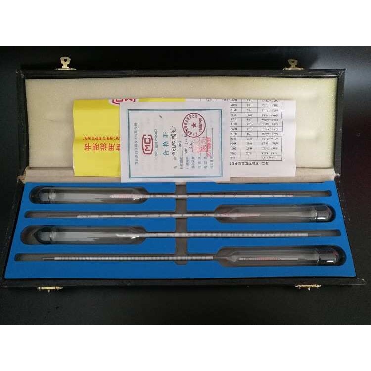 密度计套装,石油液体汽油柴油密度计,石油密度计