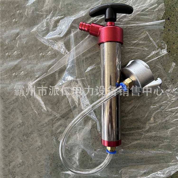 多功能手动引水泵大功率人工抽拉引水泵活塞式真空引水泵
