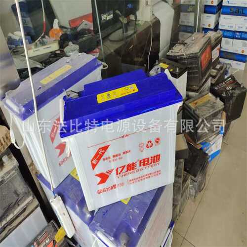 亿能铅酸水电池6DG-220型/12V100Ah电动三轮车 载货车